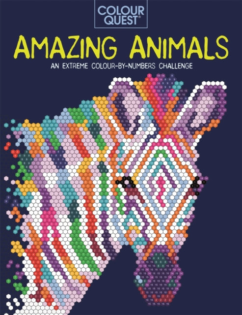Book cover of: Colour Quest®: Amazing Animals. By: Lauren Farnsworth