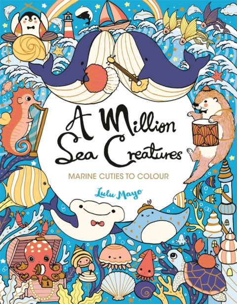Million Sea Creatures, Marine Cuties to Colour