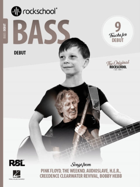 Book cover of: Rockschool Bass Debut 2024