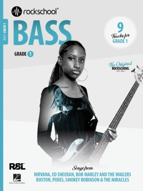 Book cover of: Rockschool Bass Grade 1 2024