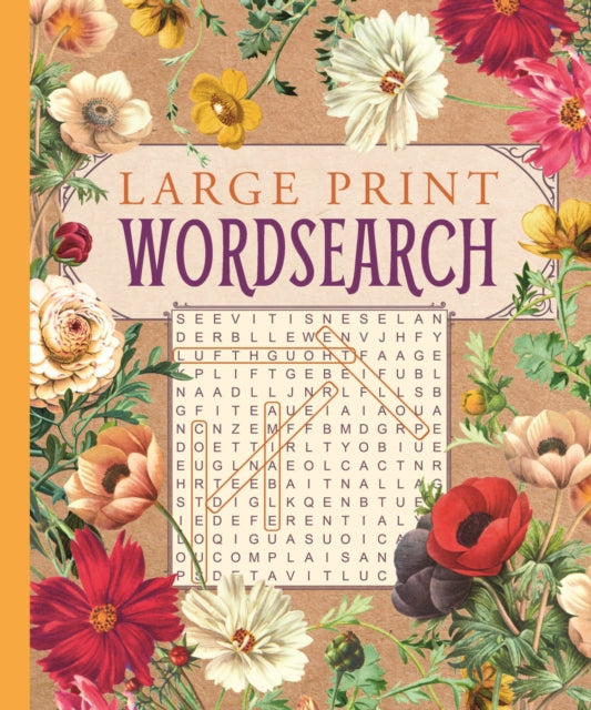 Book cover of: Large Print Wordsearch