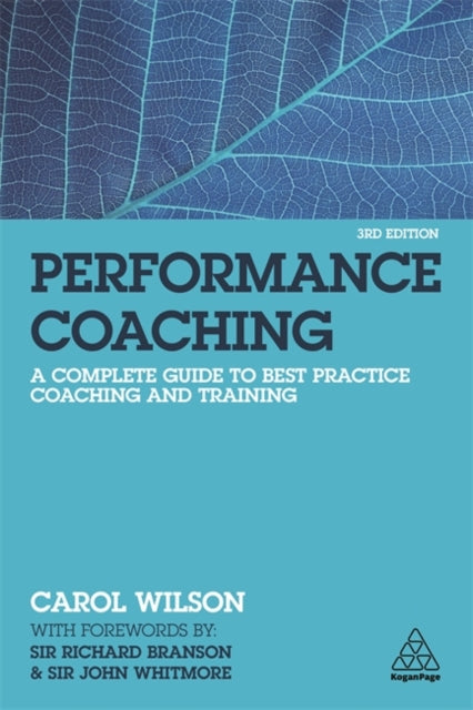 Book cover of: Performance Coaching. By: Carol Wilson