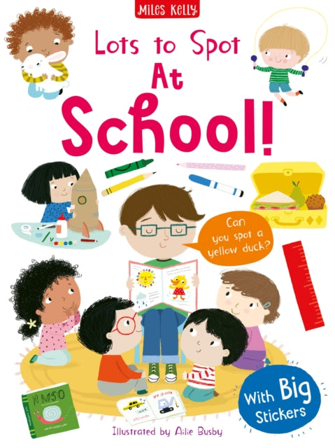 Book cover of: At School! Sticker Book