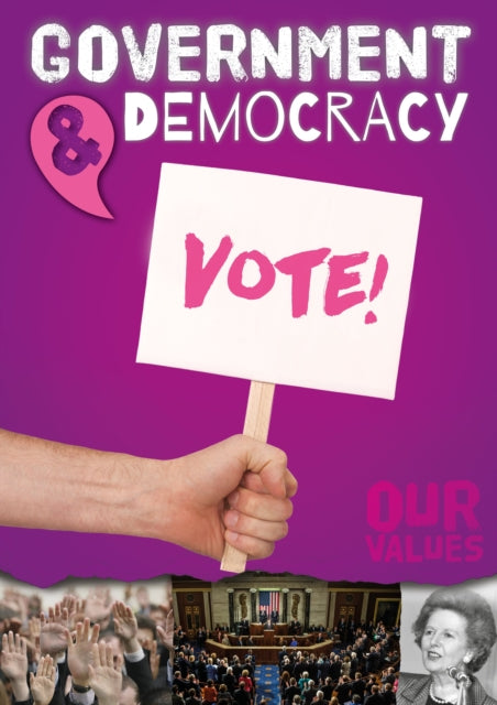 Book cover of: Government and Democracy. By: Charlie Ogden