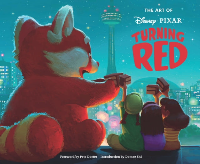 Book cover of: Art of Turning Red. By: Pete Docter