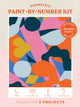 Book cover of: Mindful Crafts: Geometric Paint-by-Number Kit