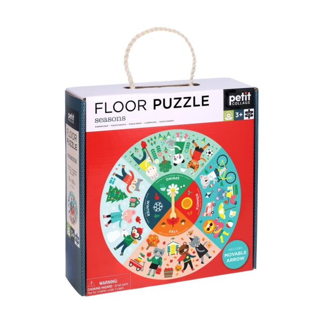 Book cover of: Seasons Floor Puzzle