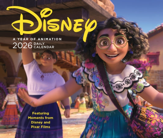 Book cover of: Disney A Year of Animation 2026 Daily Calendar