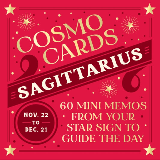 Book cover of: Cosmo Cards: Sagittarius