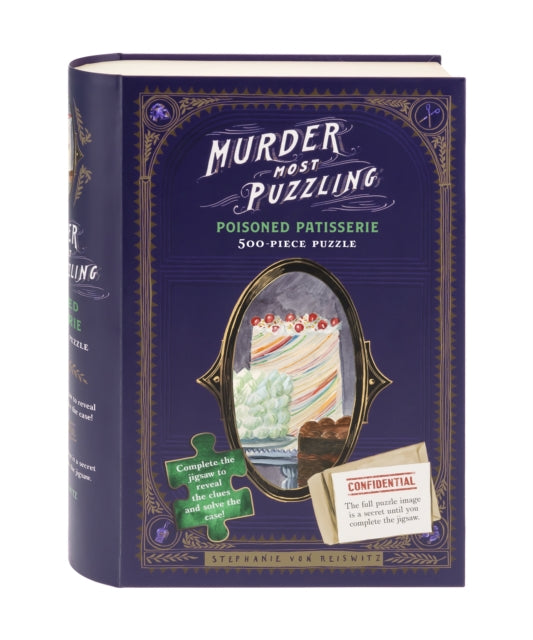 Book cover of: Murder Most Puzzling Poisoned Patisserie 500-Piece Puzzle