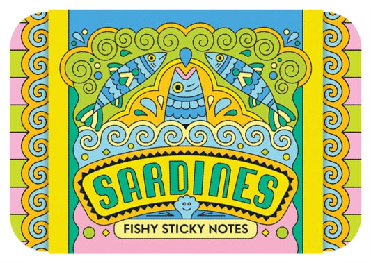 Sardines Fishy Sticky Notes