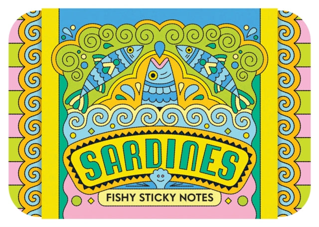 Sardines Fishy Sticky Notes