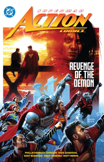 Book cover of: Superman: Action Comics Vol. 3: Revenge of the Demon. By: Phillip Kennedy Johnson