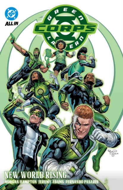 Book cover of: Green Lantern Corps Vol. 1: New World Rising