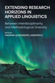 Book cover of: Extending Research Horizons in Applied Linguistics. By: Hadrian Aleksander Lankiewicz