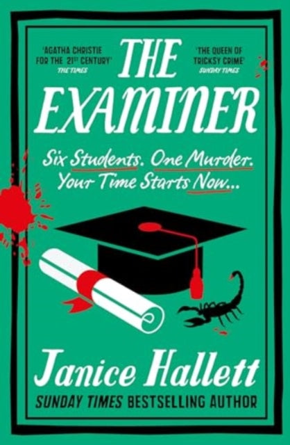 Book cover of: The Examiner. By: Janice Hallett