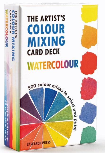 Artist's Colour Mixing Card Deck - Watercolour, 500 Colour Mixes to Select and Paint 9781800923898 COLLINS, JULIE