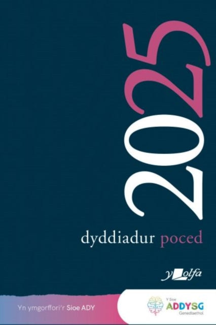 Book cover of: Dyddiadur Poced y Lolfa 2025. By: Y. Lolfa