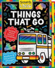 Book cover of: Scratch and Draw Things that Go. By: Lisa Regan