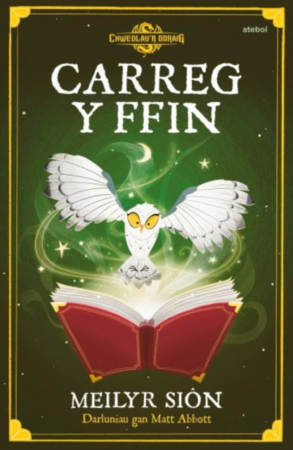 Book cover of: Chwedlau'r Ddraig: Carreg y Ffin. By: Meilyr Siôn