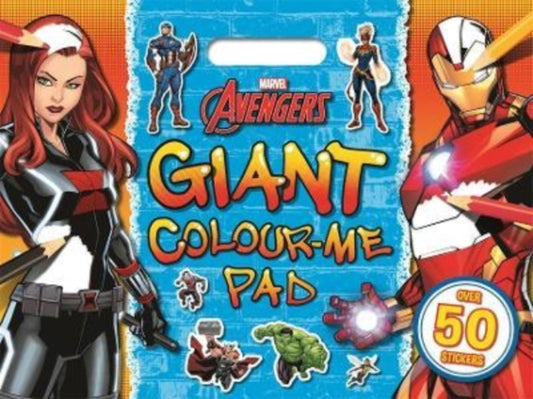 Book cover of: Marvel Avengers: Giant Colour-Me Pad