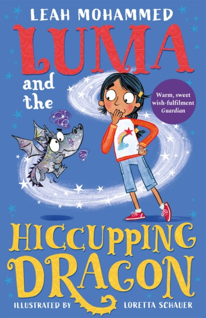 Book cover of: Luma and the Hiccupping Dragon. By: Leah Mohammed