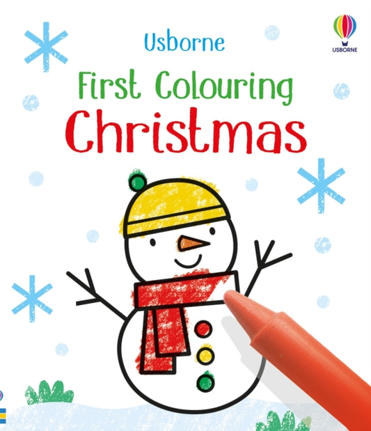 First Colouring Christmas 9781801312066 Kate Nolan