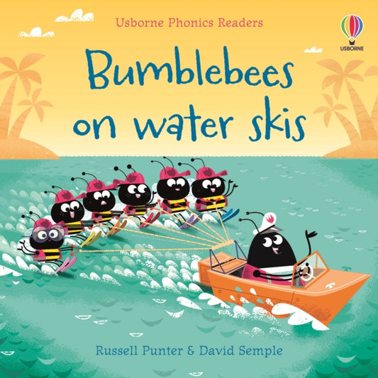 Book cover of: Bumble bees on water skis. By: Russell Punter