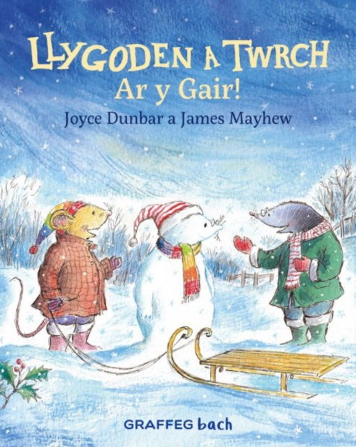 Book cover of: Llygoden a Twrch: Ar y Gair!. By: Joyce Dunbar