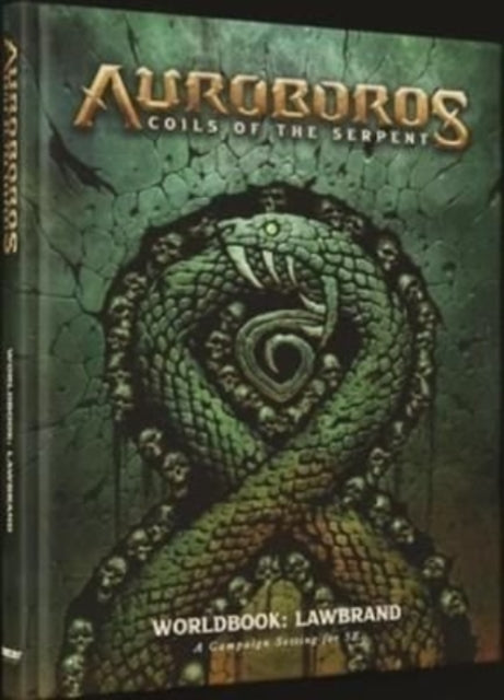 Book cover of: Auroboros: Coils of the Serpent. By: Chris Metzen