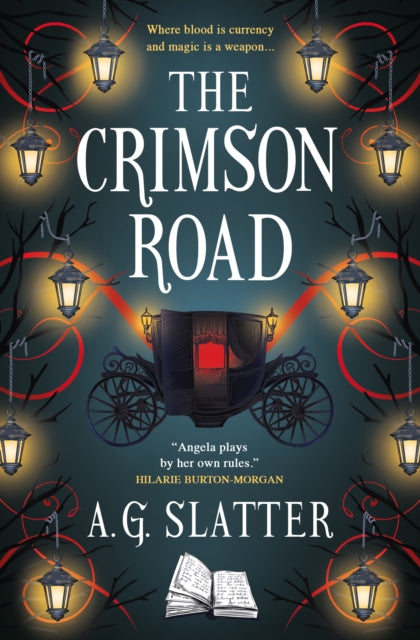 Book cover of: Crimson Road. By: A. G. Slatter