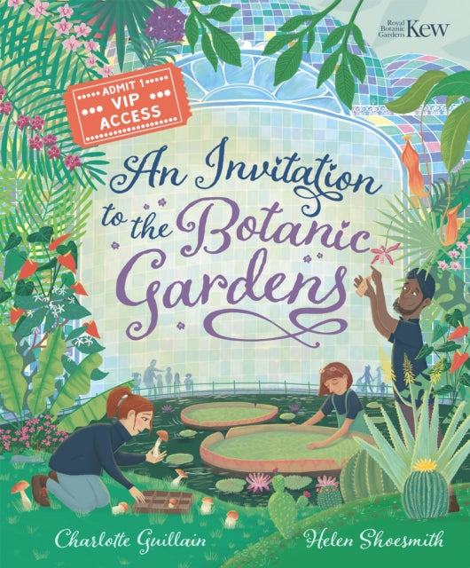 Book cover of: Invitation to the Botanic Gardens. By: Charlotte Guillain