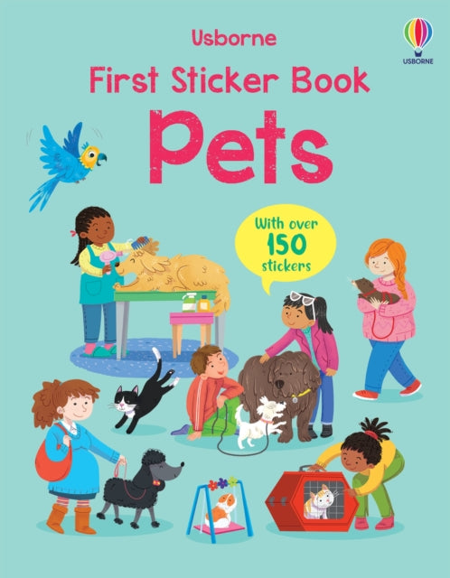 Book cover of: First Sticker Book Pets