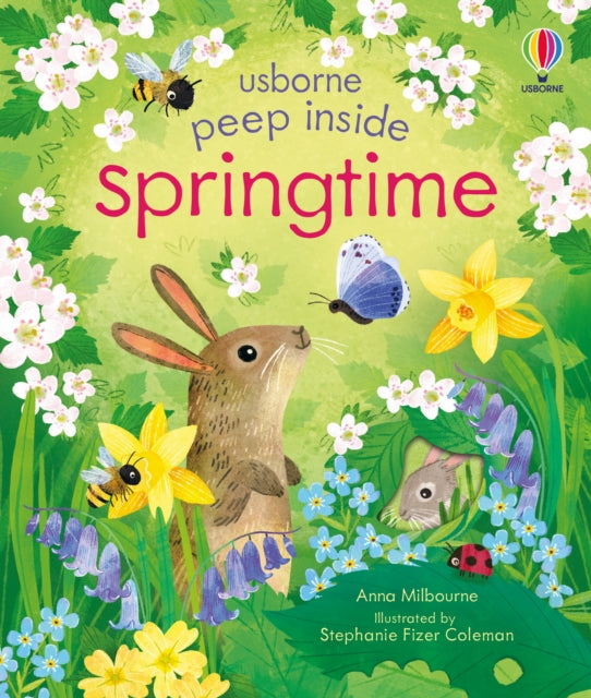 Peep Inside Springtime 9781803704340 Anna Milbourne