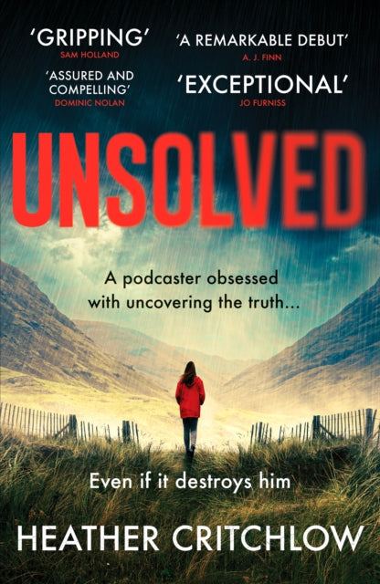 Book cover of: Unsolved. By: Heather Critchlow
