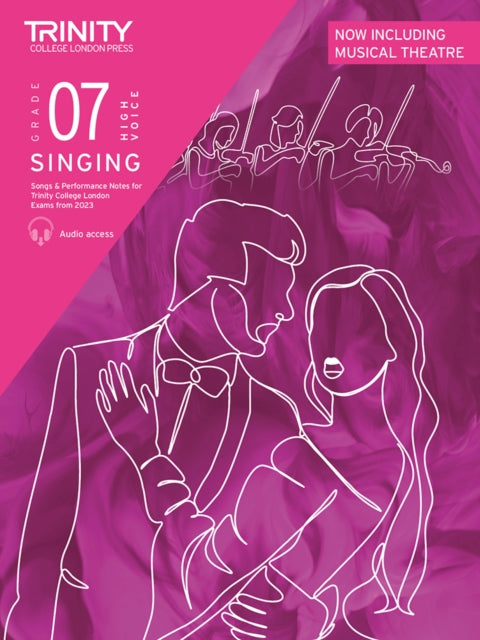 Book cover of: Trinity College London Singing Exam Pieces from 2023 Grade 7 high voice