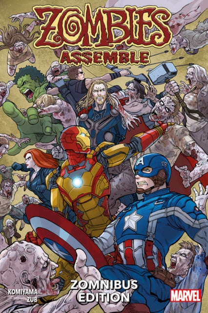 Book cover of: Zombies Assemble Zomnibus Edition. By: Yusaku Komiyama