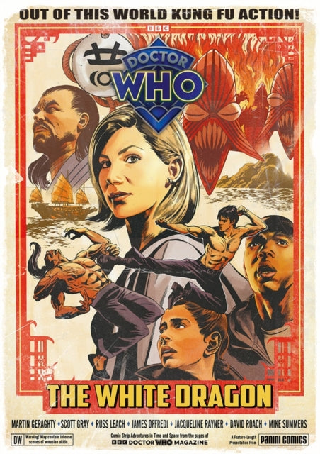 Book cover of: Doctor Who: The White Dragon. By: Scott Gray