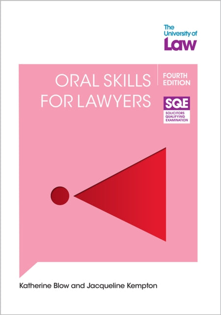 Book cover of: SQE2 - Oral Skills for Lawyers 4e