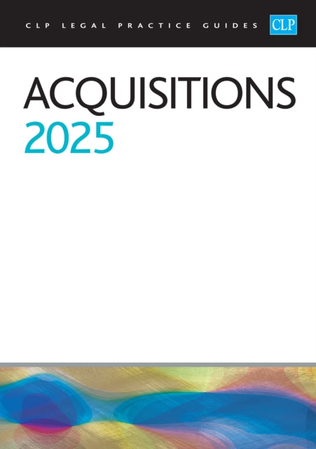 Book cover of: Acquisitions 2025
