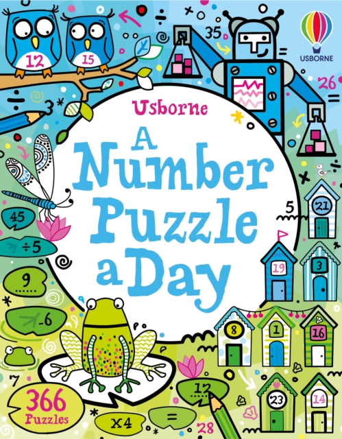 Number Puzzle a Day 9781805076568 Phillip Clarke