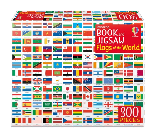 Book cover of: Usborne Book and Jigsaw Flags of the World