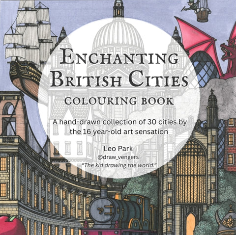 Enchanting British Cities Colouring Book