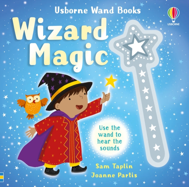 Book cover of: Wand Books: Wizard Magic. By: TAPLIN, SAM