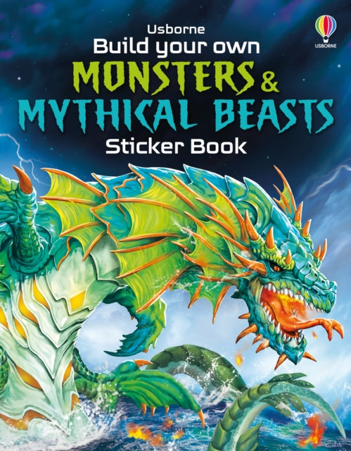 Build Your Own Monsters and Mythical Beasts Sticker Book 9781835408469 TUDHOPE, SIMON