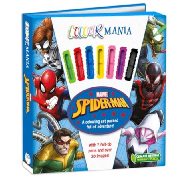 Book cover of: Marvel Spider-Man: Colourmania