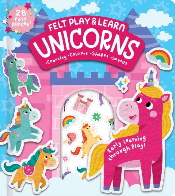 Book cover of: Felt Play & Learn Unicorns