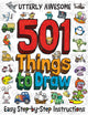 Book cover of: 501 Utterly Awesome Things to Draw. By: Barry Green