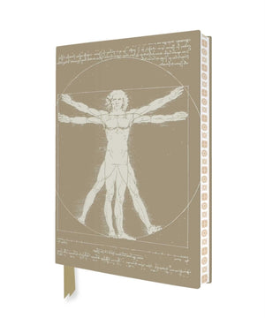 Da Vinci: Vitruvian Man Artisan Art Notebook (Flame Tree Journals)
