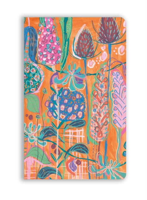 Book cover of: Lucy Innes Williams: Orange Hydrangeas (Soft Touch Journal). By: Flame Tree Studio
